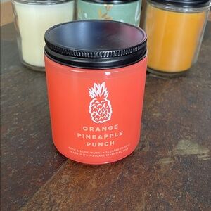 Bath & Body Works Orange Pineapple Punch-Single wick